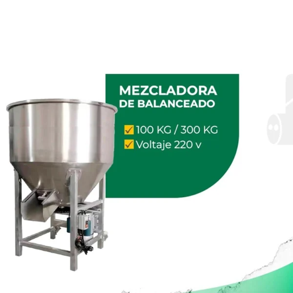 Mezcladora vertical acero inoxidable SOPECR