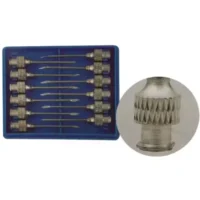 Agujas reutilizables de acero inoxidable, set de 12 SOPECR