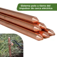 Varilla de cobre polo a tierra SOPECR